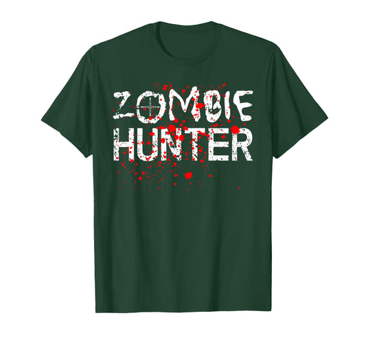 Fun Simple Zombie Hunter Halloween Costume T-Shirt