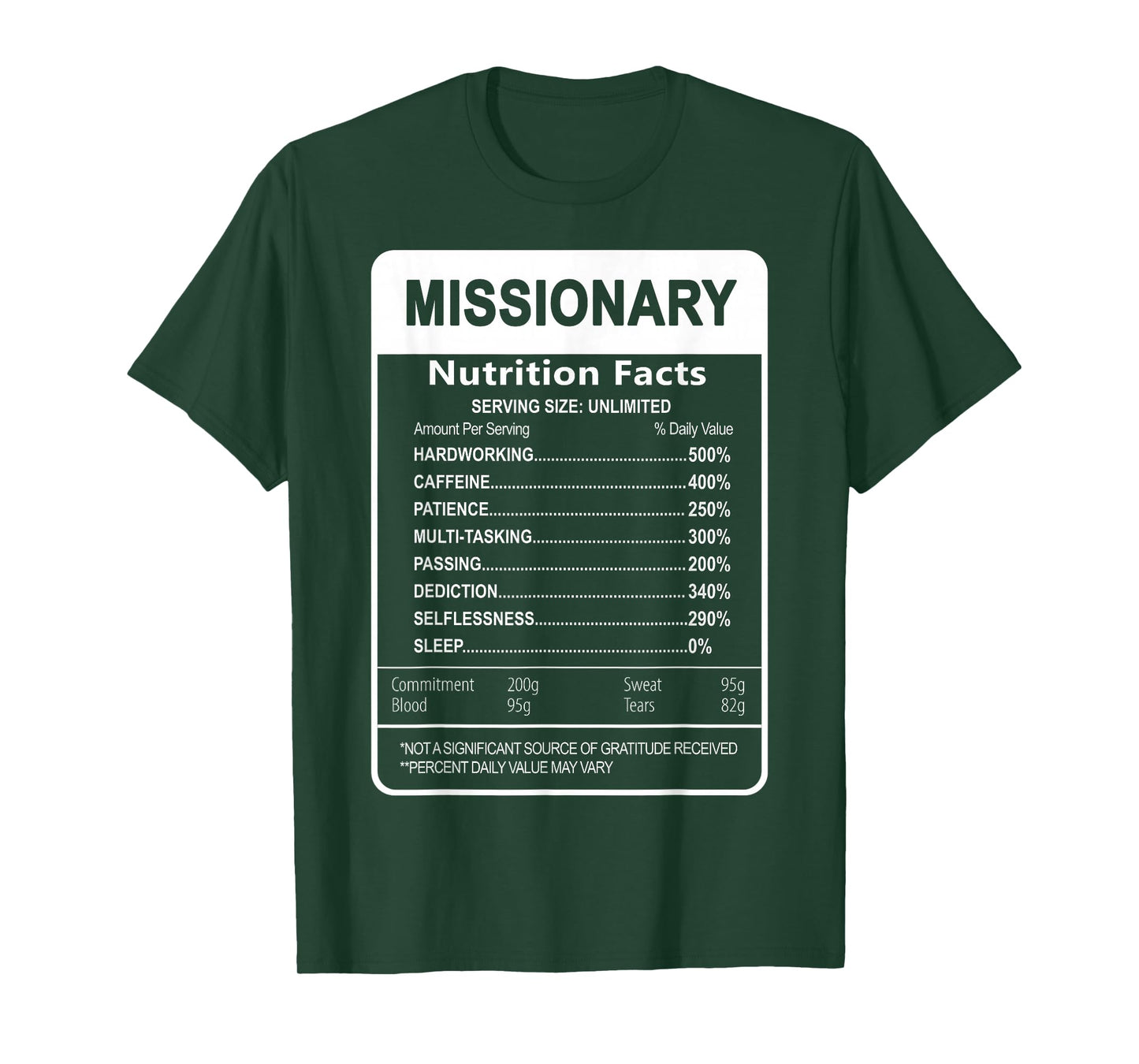 Check out my Missionary T-Shirt - Unisex-Kids, Black, Small