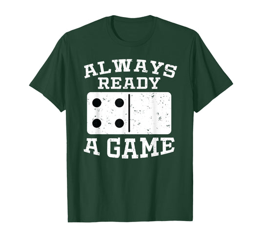Domino Player Shirt Funny Dominoes Gift T-Shirt