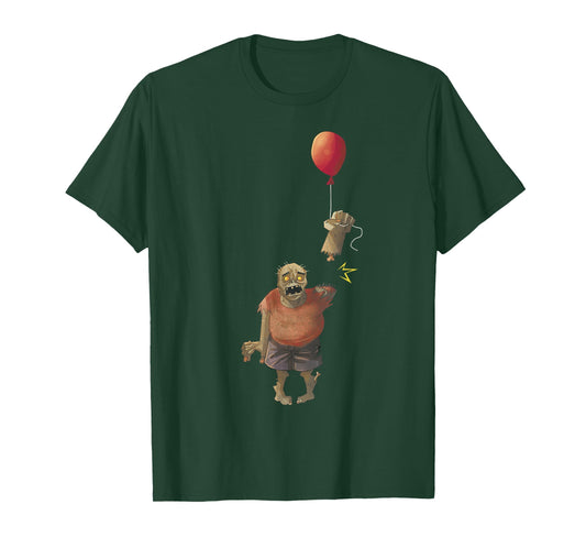 Zombie Birthday Party Shirt Funny Balloon Halloween Costume T-Shirt
