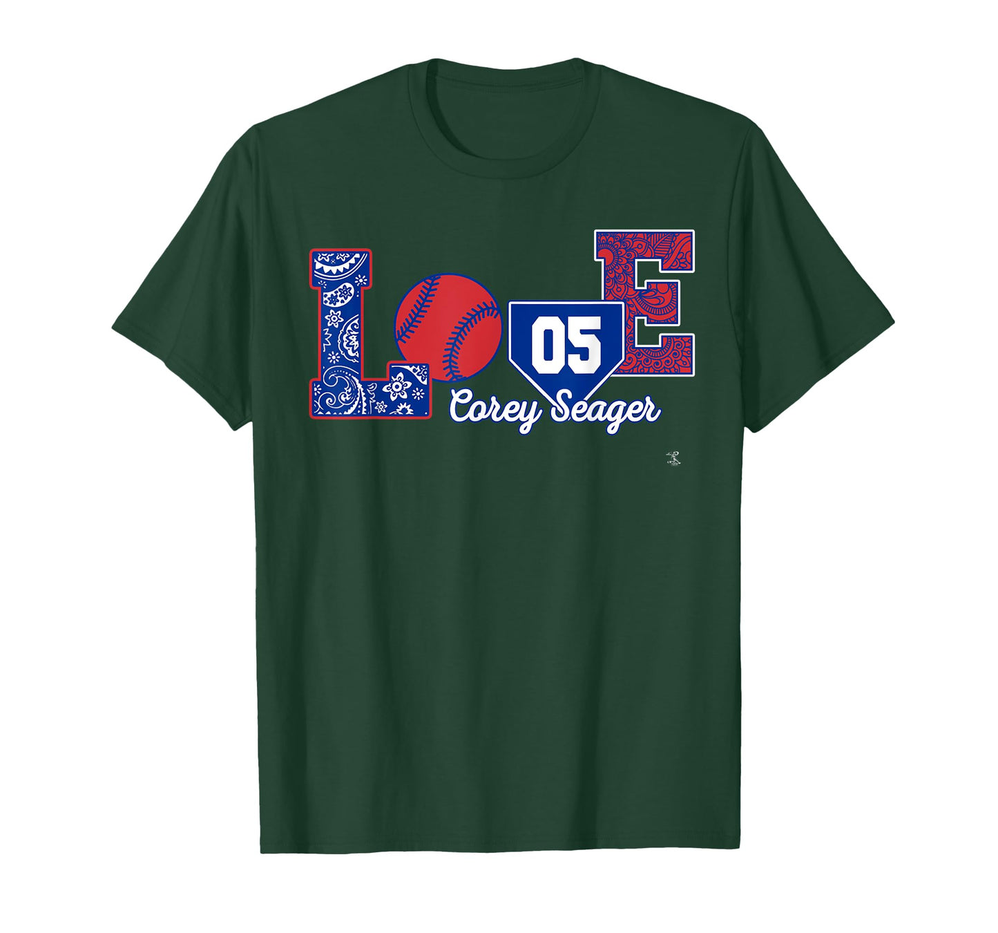 Corey Seager Love Player T-Shirt - Apparel T-Shirt