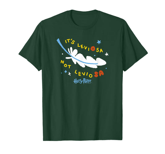 Harry Potter: Deathly Hallows 2 Leviosa Feather Doodle T-Shirt