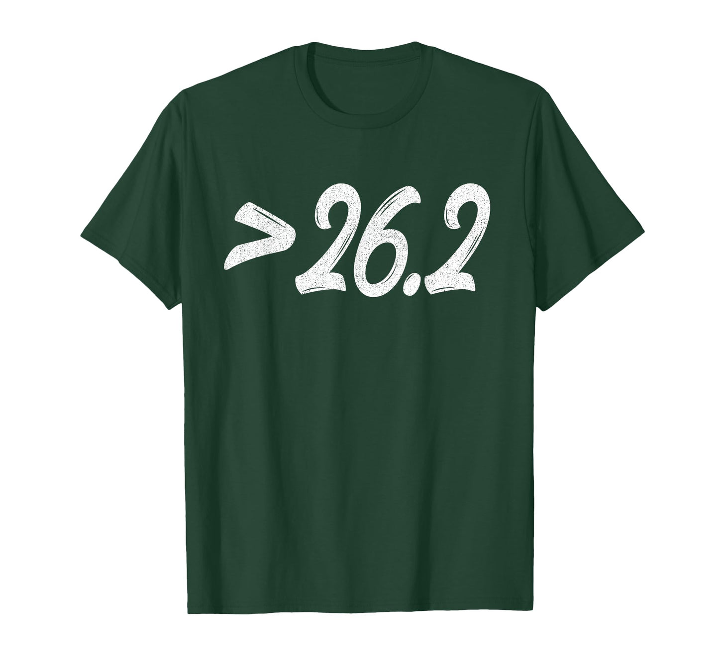 Greater Than 26.2 - Ultramarathon 100k Long Distance Runner T-Shirt