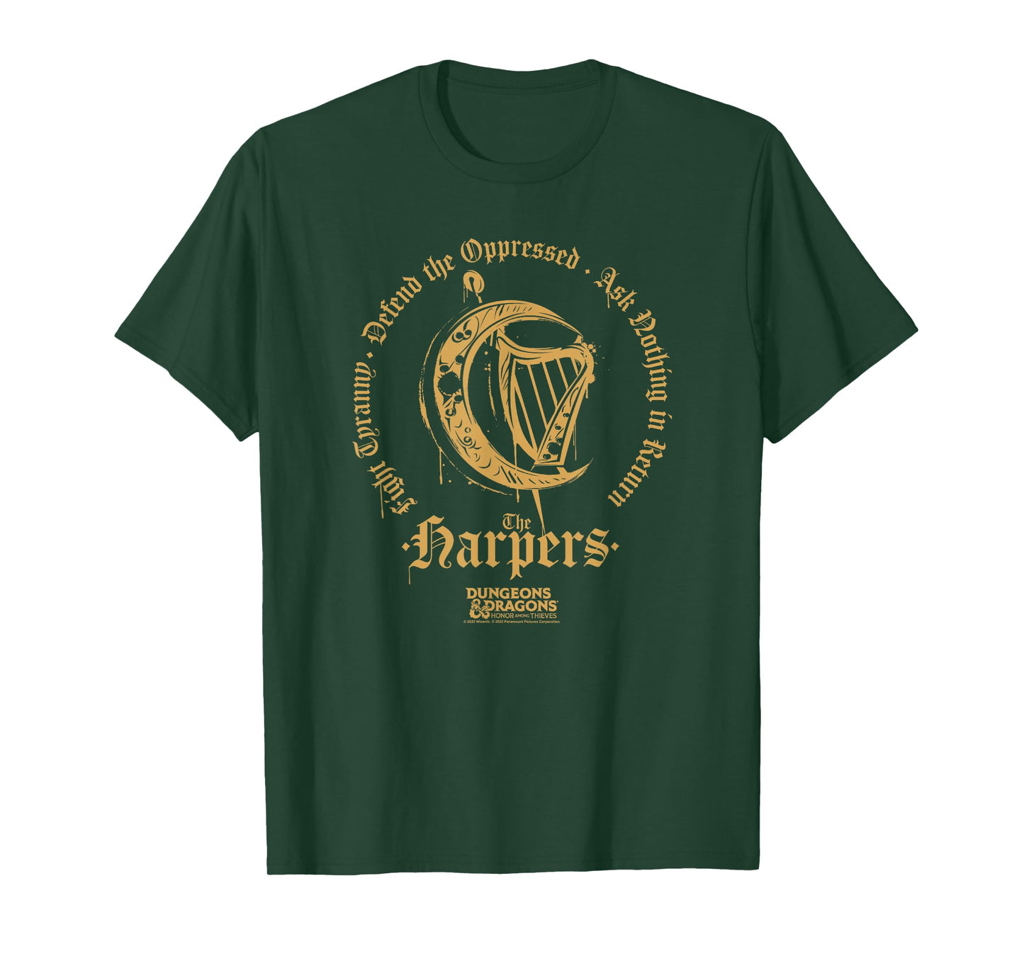 Dungeons & Dragons: Honor Among Thieves The Harpers Logo T-Shirt