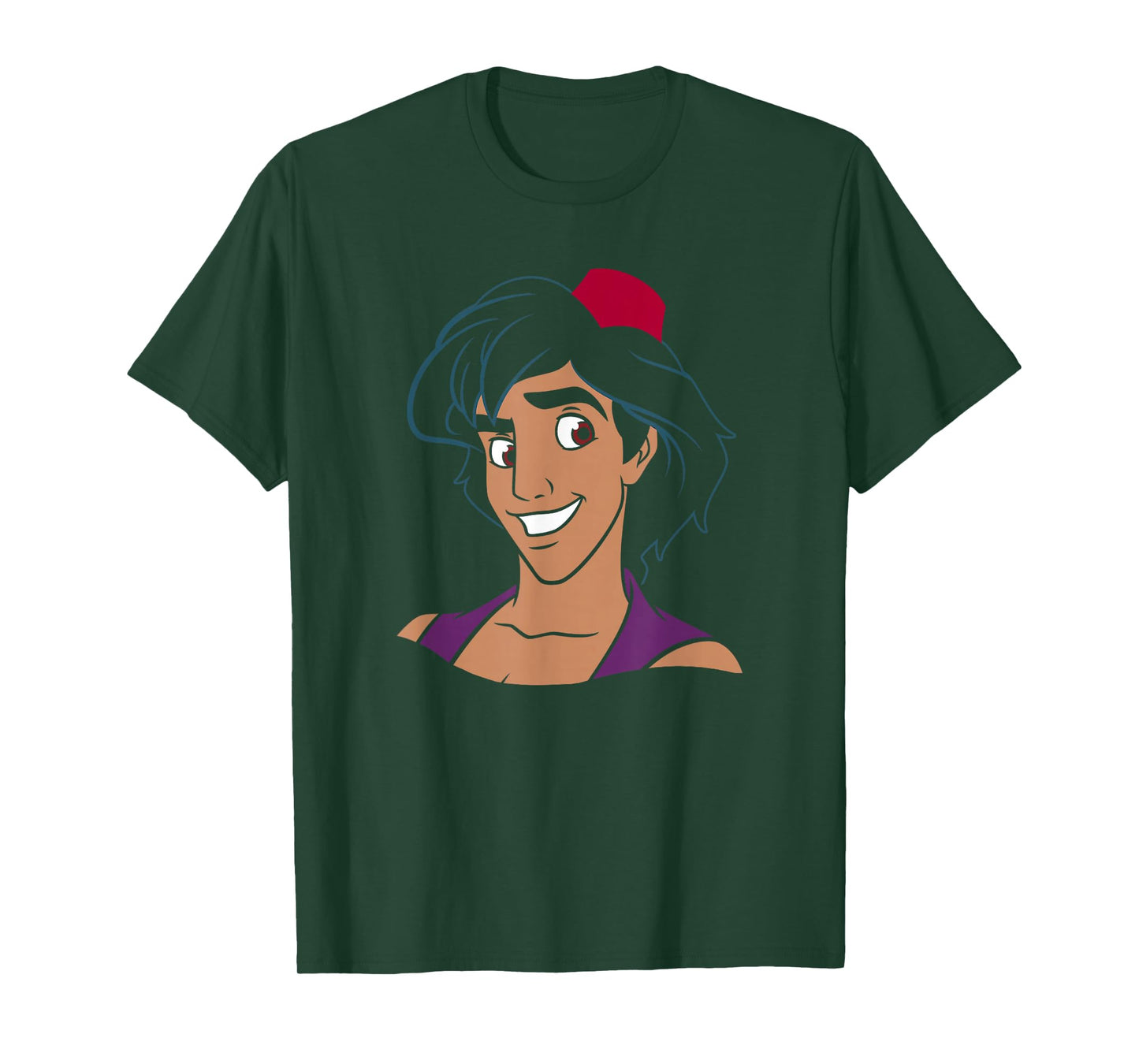 Disney Aladdin Big Smile Portrait T-Shirt
