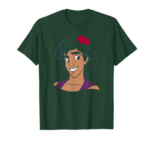 Disney Aladdin Big Smile Portrait T-Shirt