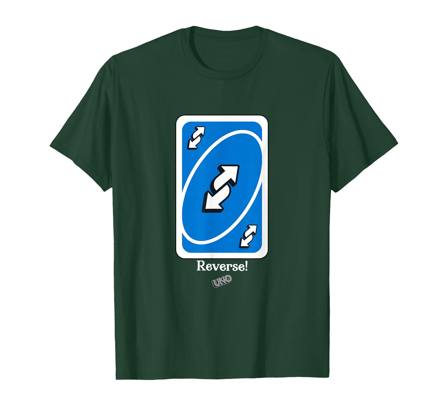 UNO - Blue Reverse Card T-Shirt