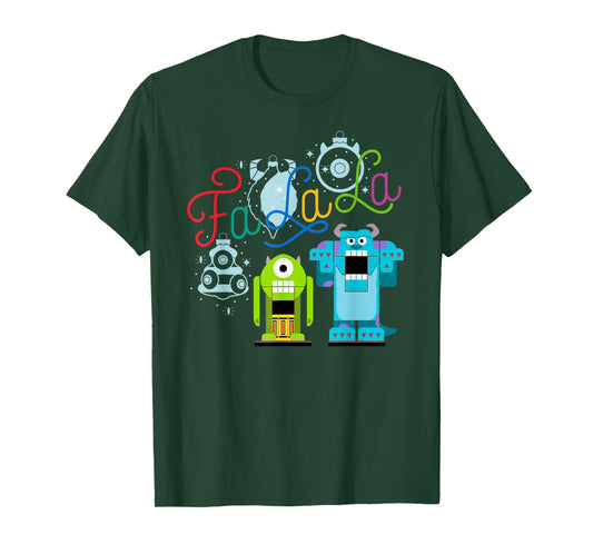 Disney PIXAR Monsters Inc. Mike & Sully Fa La La Holiday T-Shirt
