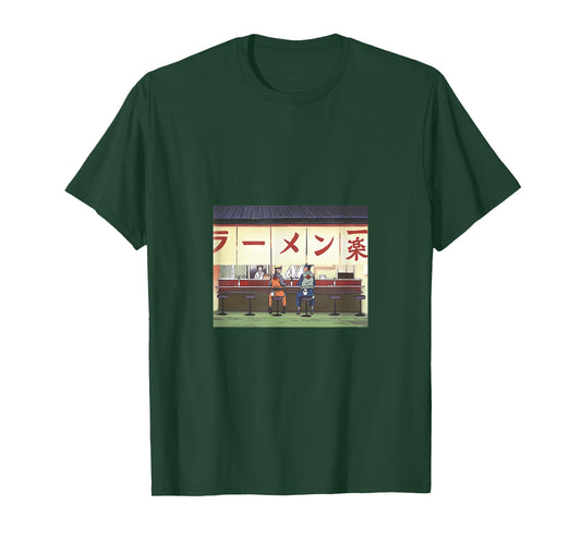 Naruto Shippuden Manga Series Dinner Time T-Shirt