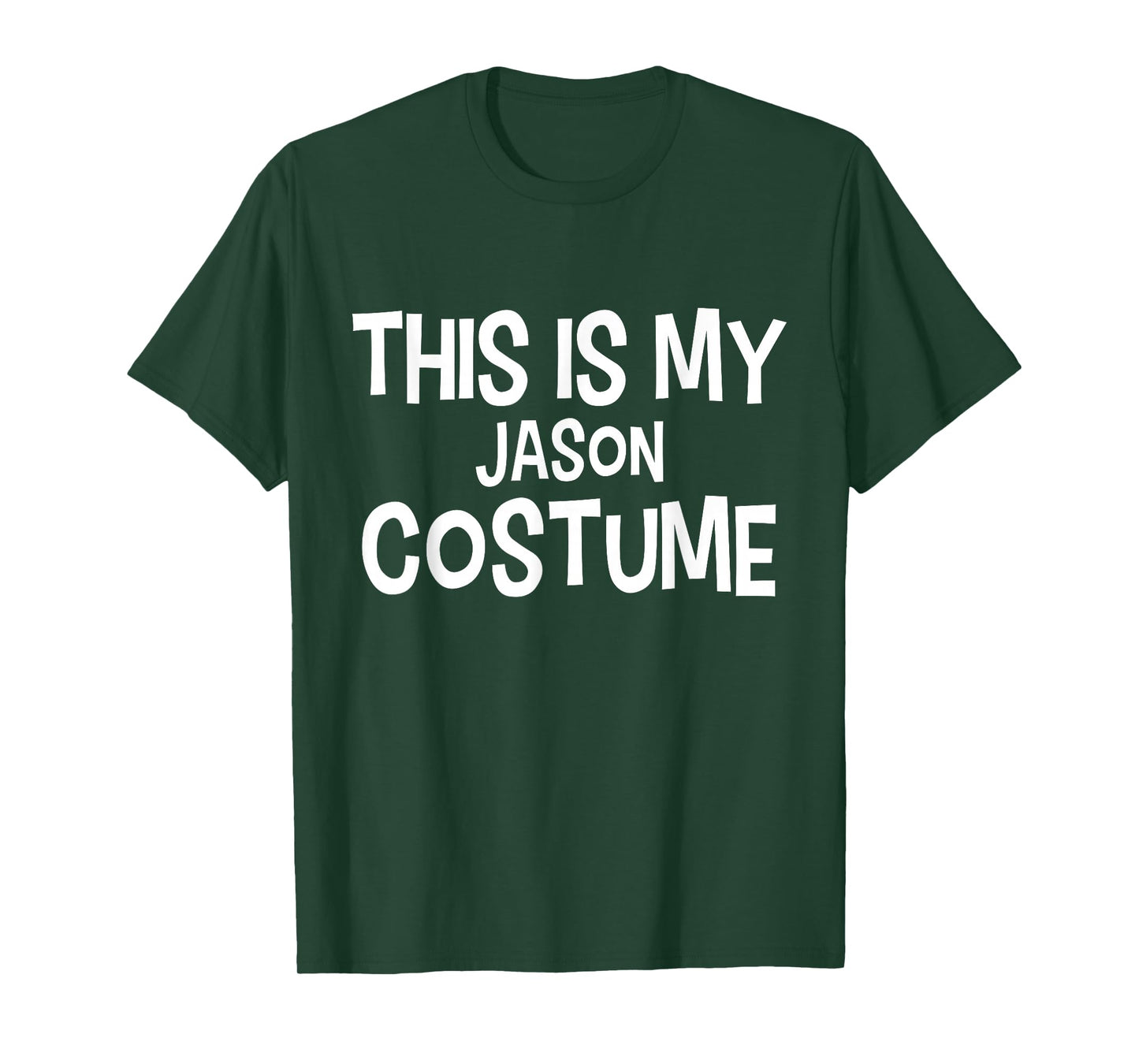 This is My Jason Costume Halloween Simple Costume T-Shirt