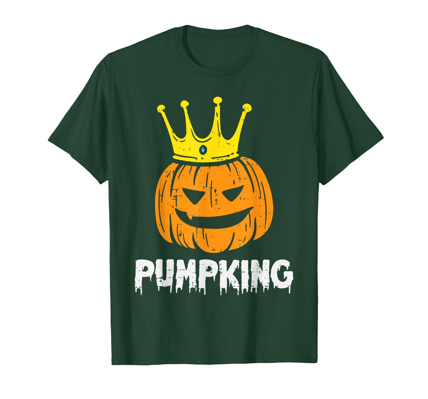 Pumpking Pumpkin Matching Halloween Couples Him And Her Men T-Shirt