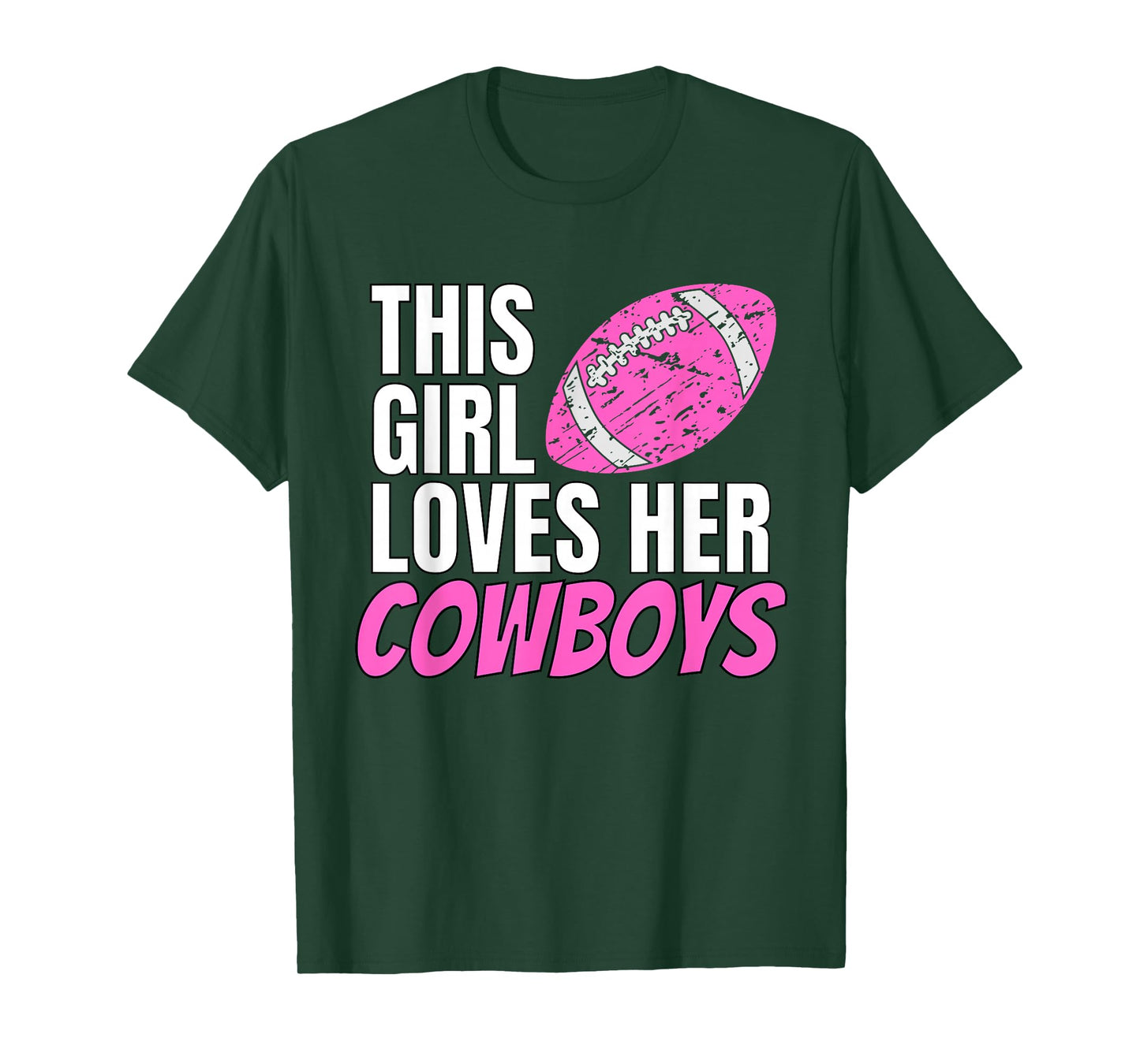 This Girl Loves Her Cowboys T-Shirt