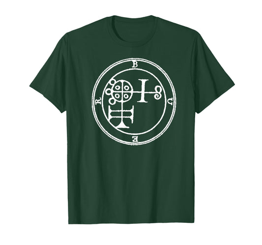 Seal of Buer Sigil Talisman Demon Circle t-shirt