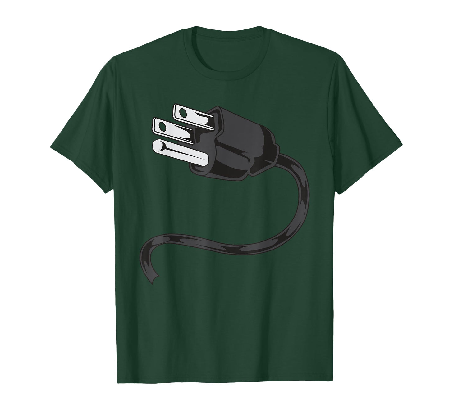 Electrical OUTLET PLUG And Socket Couples Costume Halloween T-Shirt