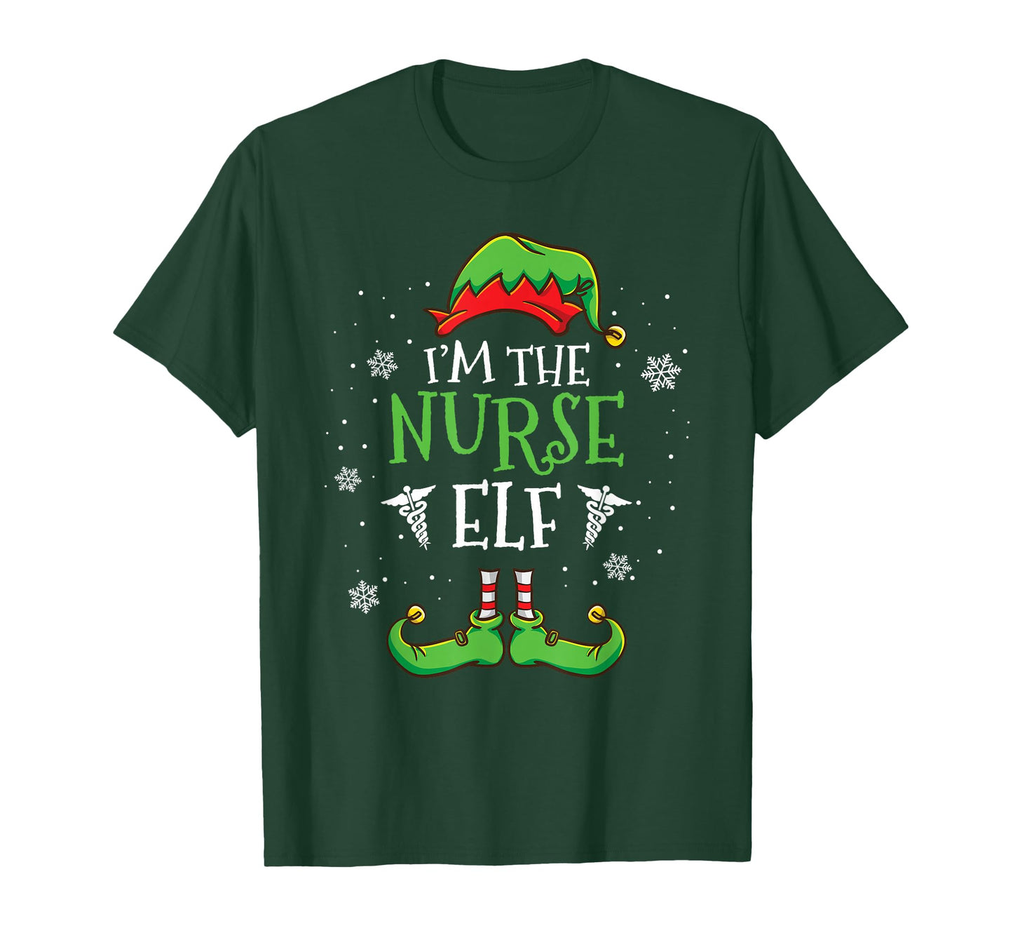 Im The Nurse Elf Christmas T-Shirt