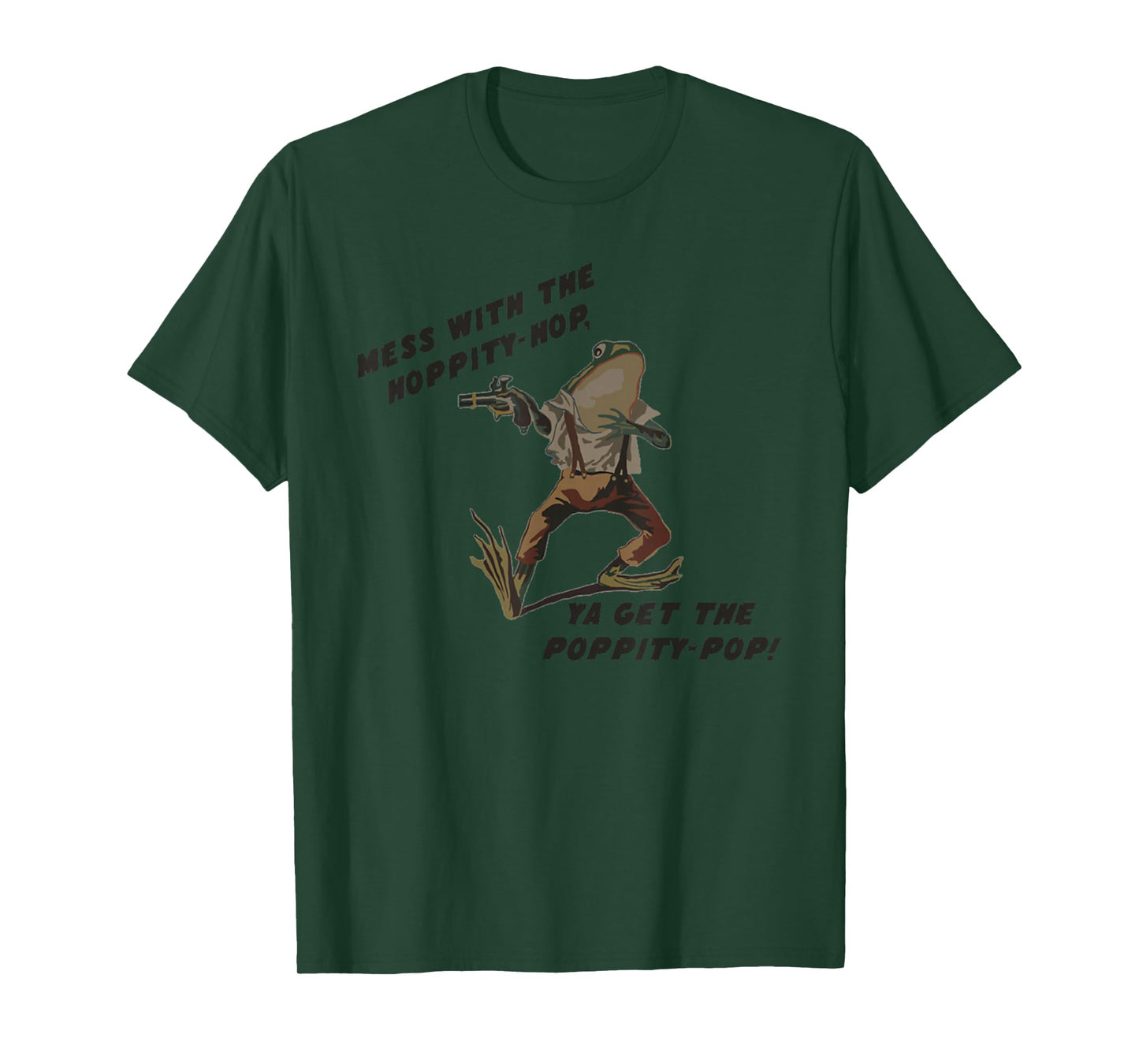 2A Pro Gun Frog Funny T-Shirt
