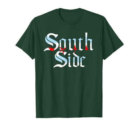 South Side Chicago Flag Local City T-Shirt