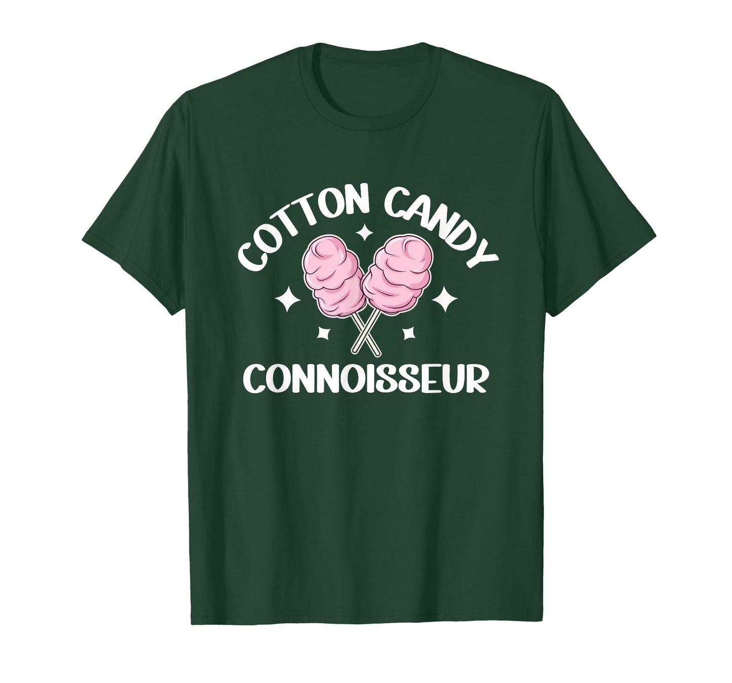 Cotton Candy Connoisseur Fun Sweet Treat Foodie Lover T-Shirt