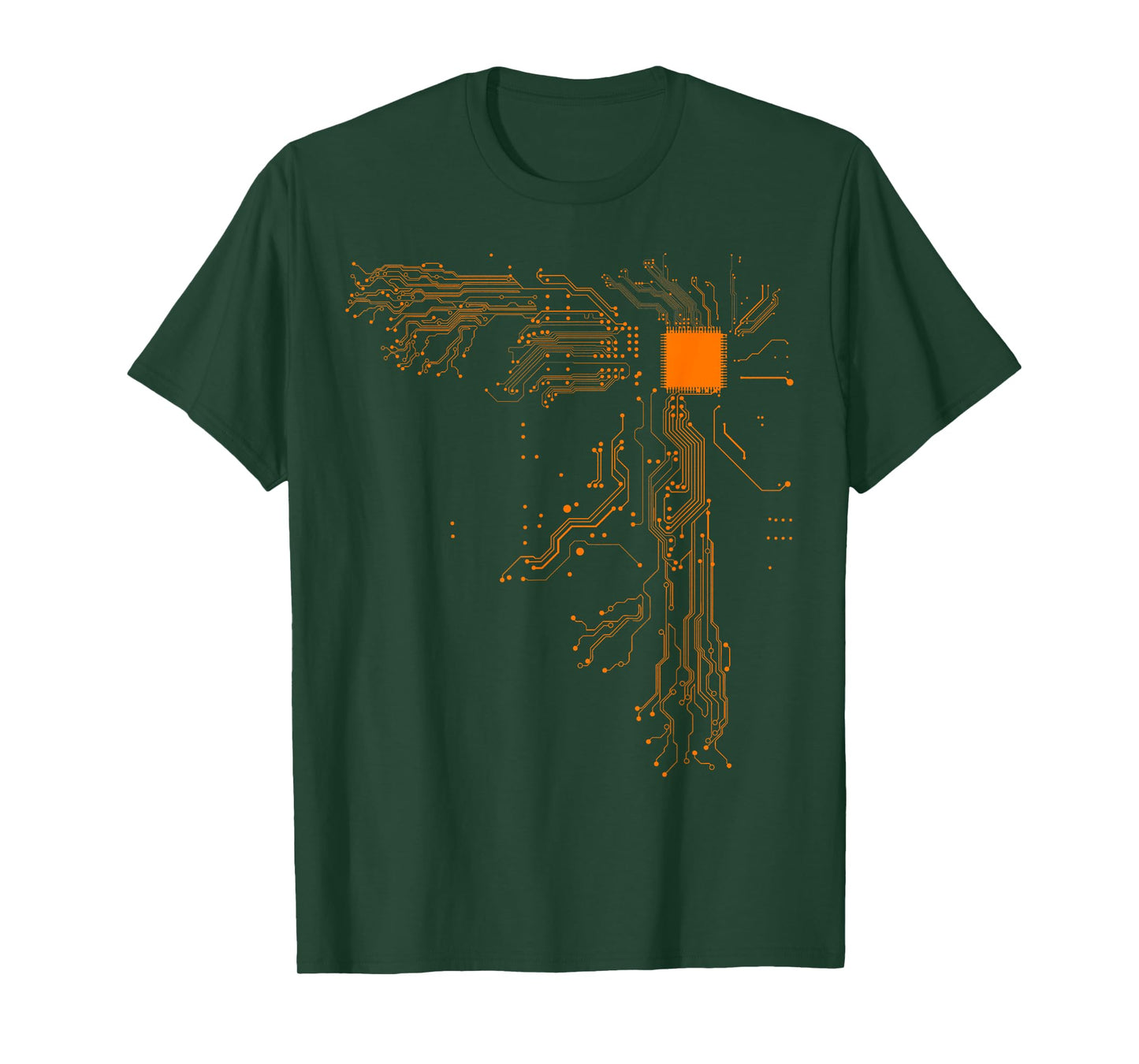 "Heart of the Tech Nerd" Computer Core Processor T-shirt T-Shirt