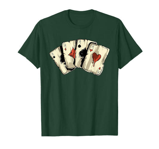 Poker Player Texas Holdem - Card Game Poker T-Shirt
