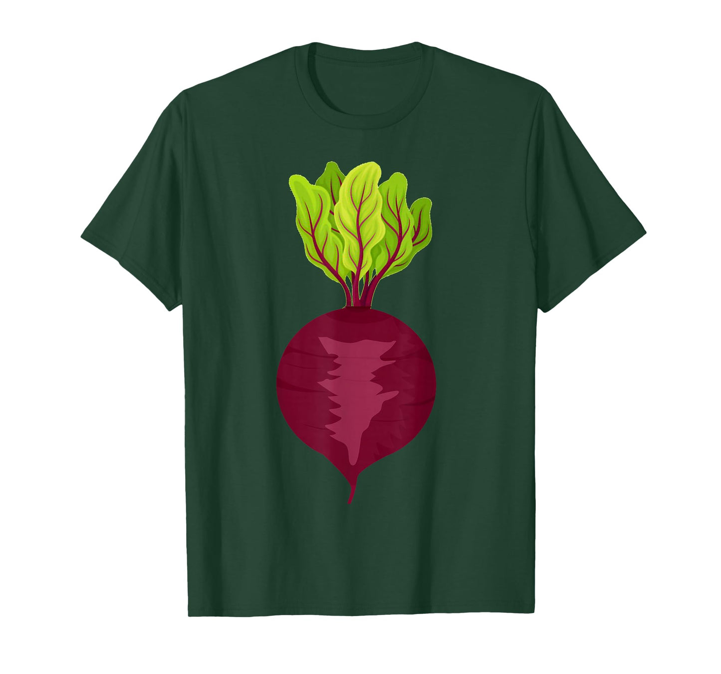 Beetroot Costume Easy Vegetable Dress Up Halloween Cosplay T-Shirt
