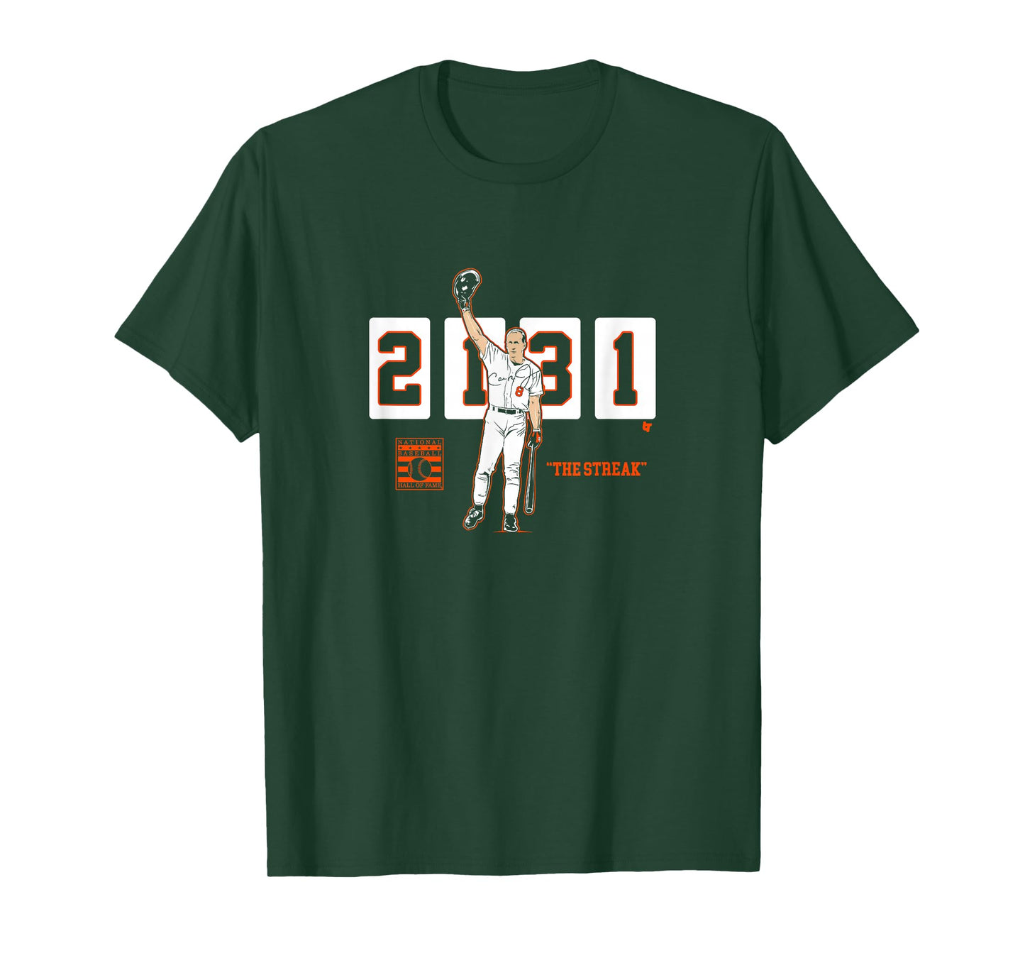 Cal Ripken Jr. - 2131 - Baltimore Baseball T-Shirt
