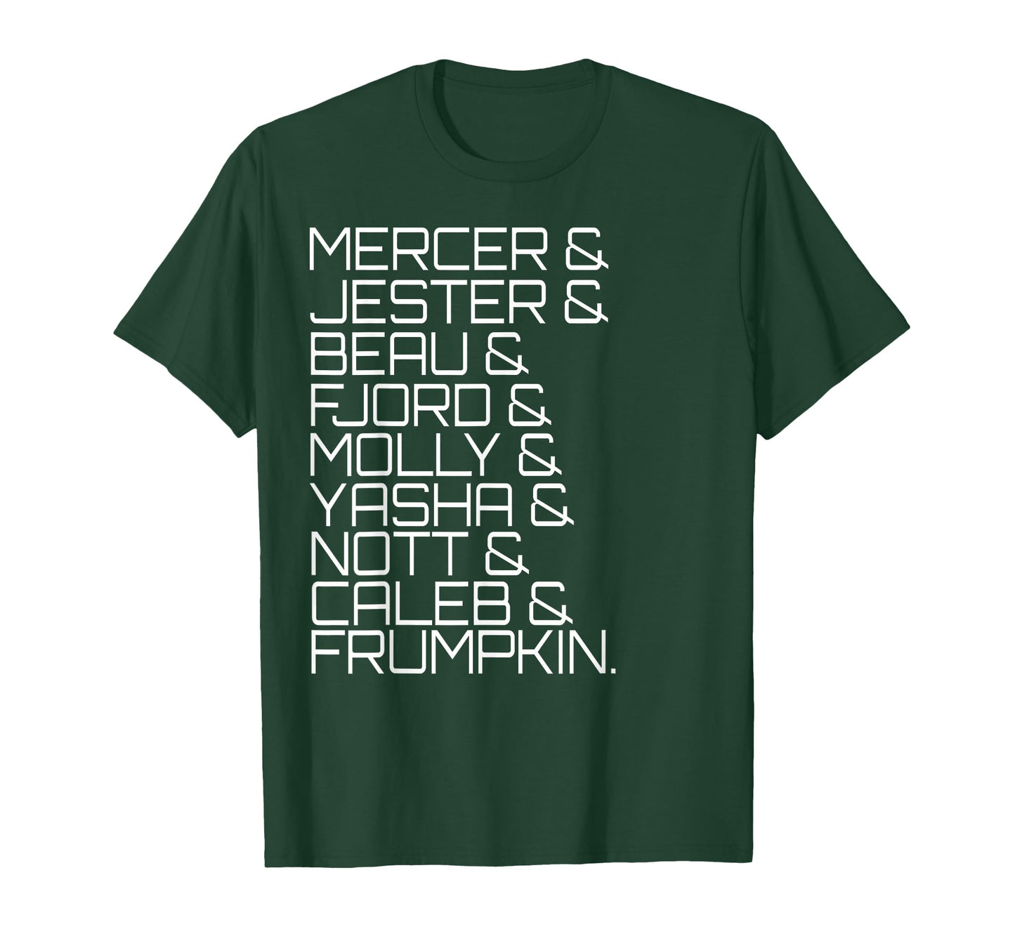 Character List Second Campaign Shirt T-Shirt