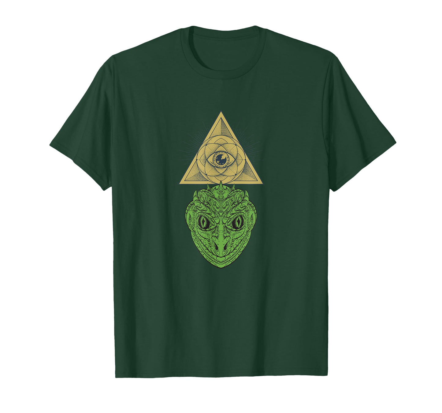 Reptilian Illuminati Conspiracy Theory T-Shirt
