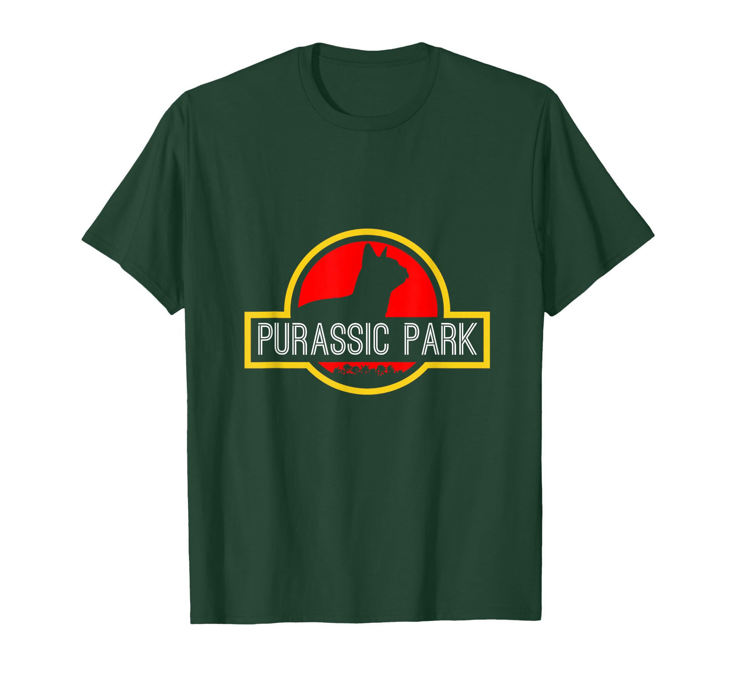 Purassic Park Cat Shirt - Funny Tshirt for Dinosaur Lovers T-Shirt