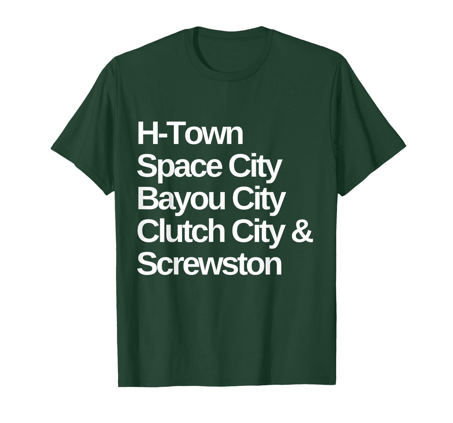 Houston Nicknames Texas T-Shirt T-Shirt