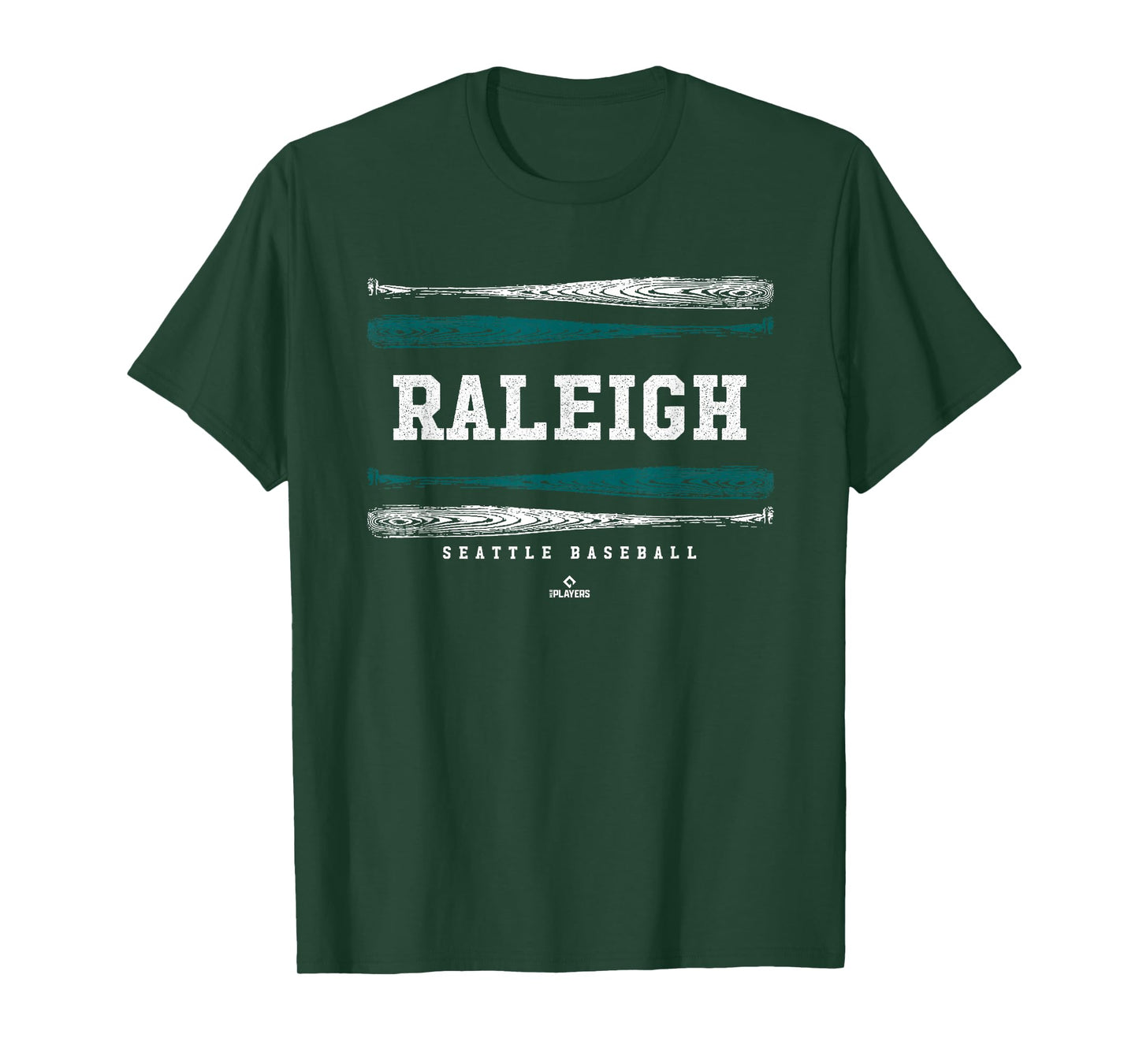 Vintage Baseball Bat Gameday Cal Raleigh Seattle MLBPA T-Shirt