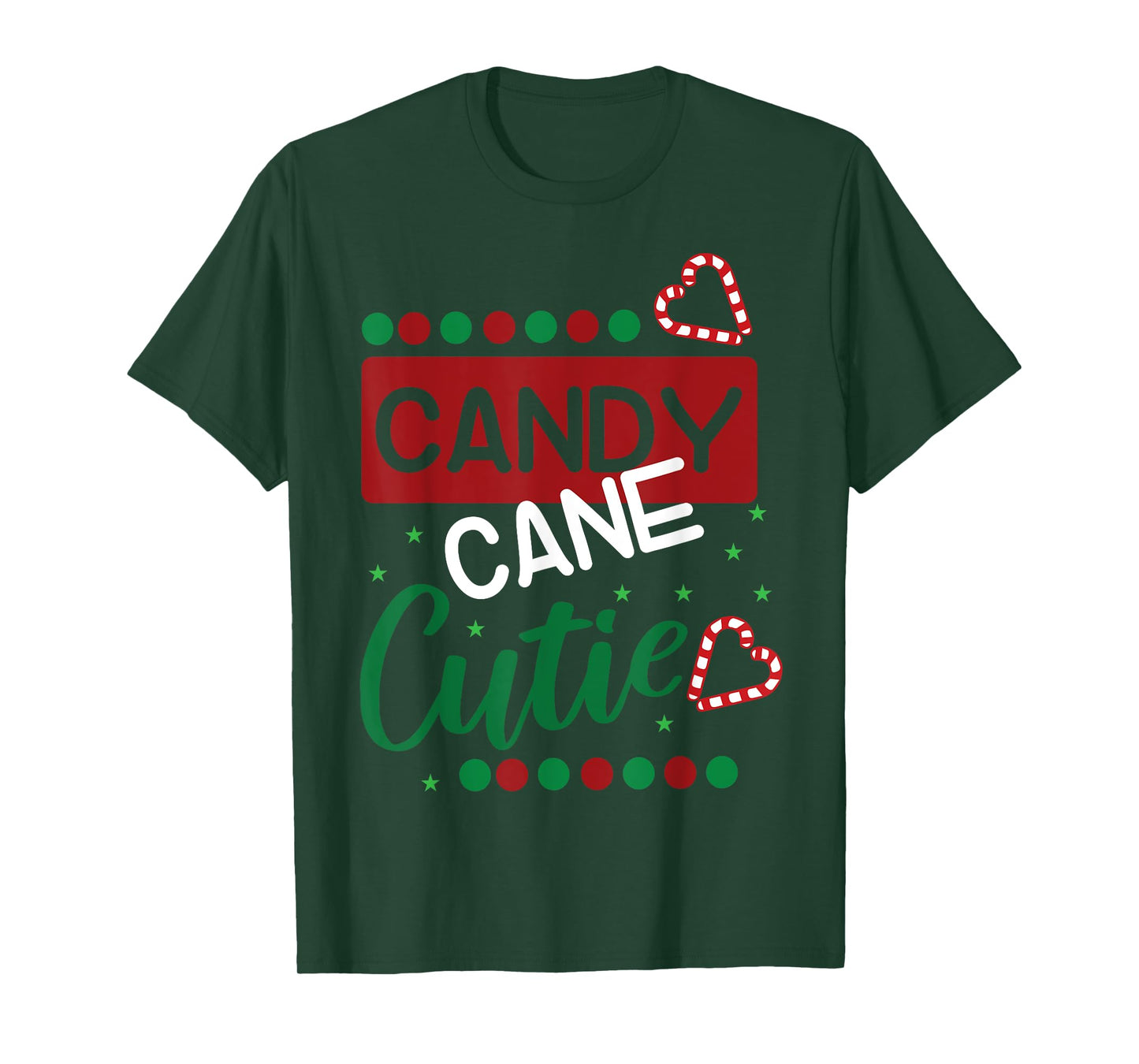 Candy Cane Cutie Funny Christmas Xmas Shirt T-Shirt