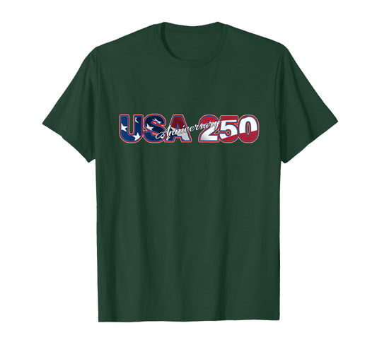 250th Anniversary of America, USA 250 Anniversary, 2026 1776 T-Shirt