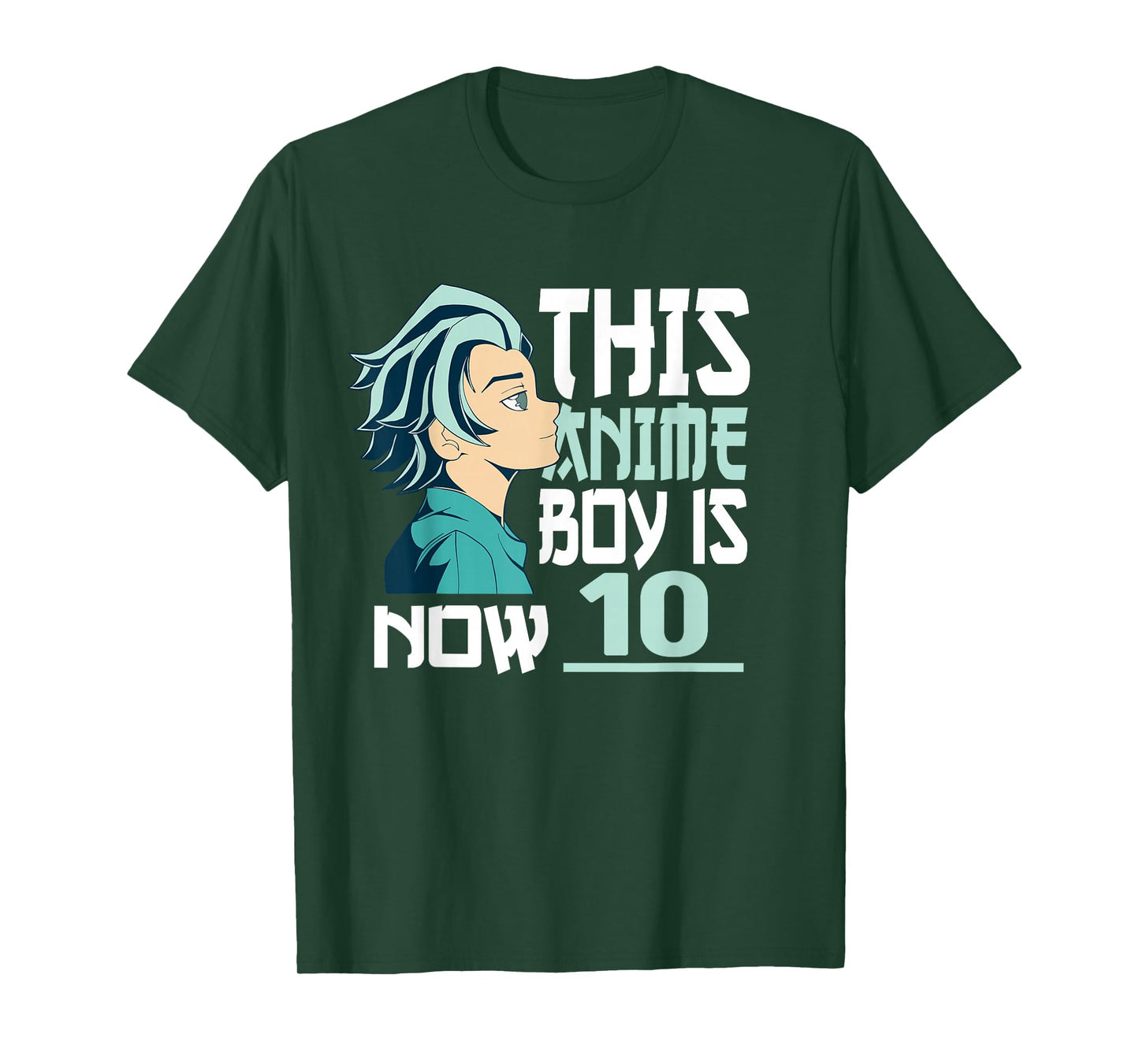 Manga This Anime Boy is Now 10 Years Old 10 th Birthday T-Shirt