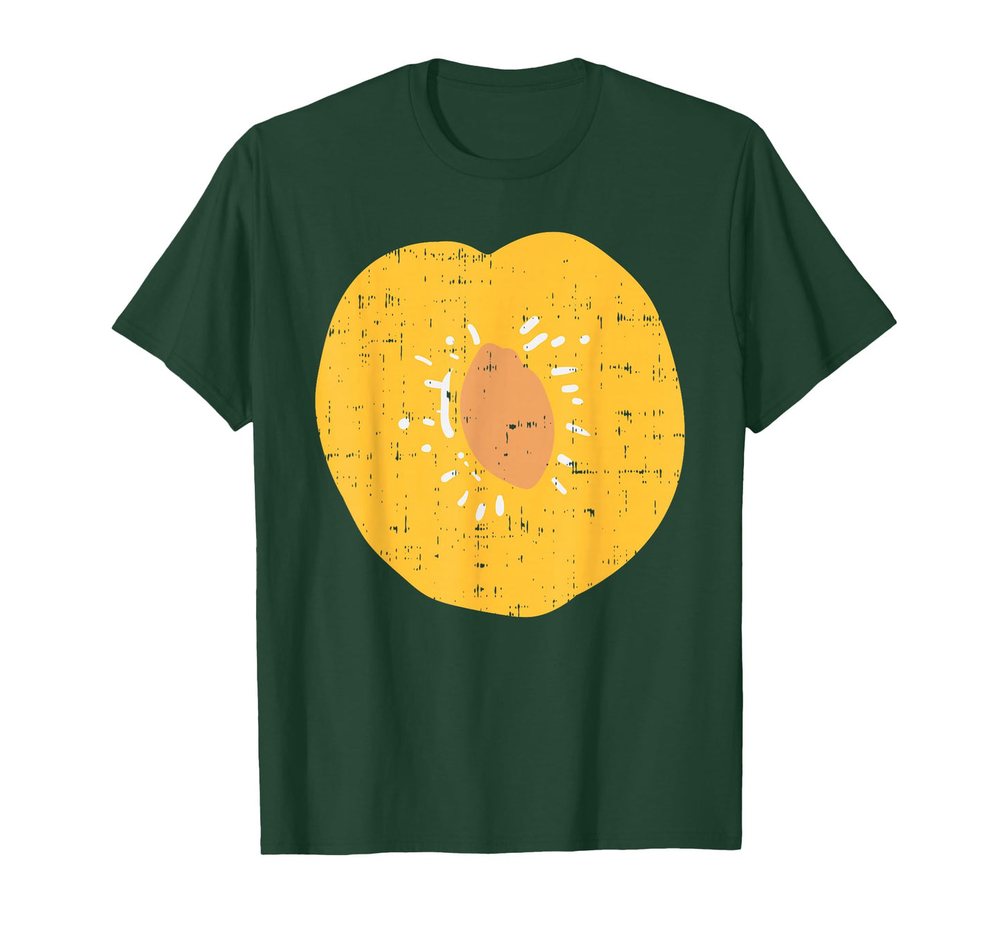 Plum Peach Funny Fruit Lazy DIY Easy Halloween Costume T-Shirt