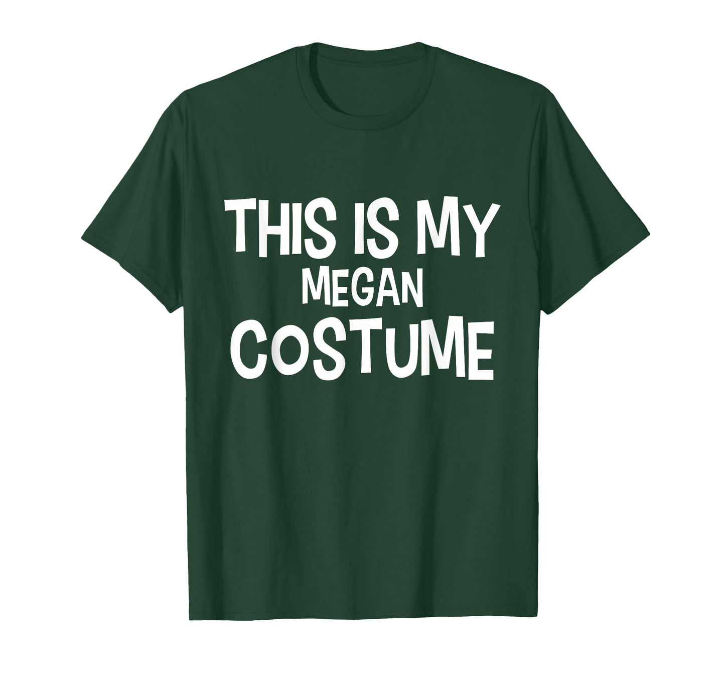 This is my MEGAN Costume Halloween Simple Costume T-Shirt