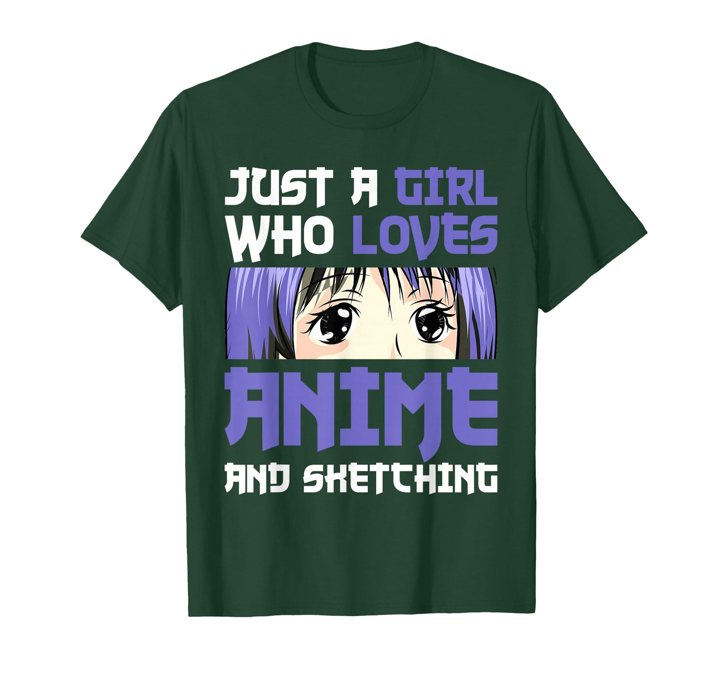 Japanese Manga Drawing Otaku Gift Girl Anime T-Shirt
