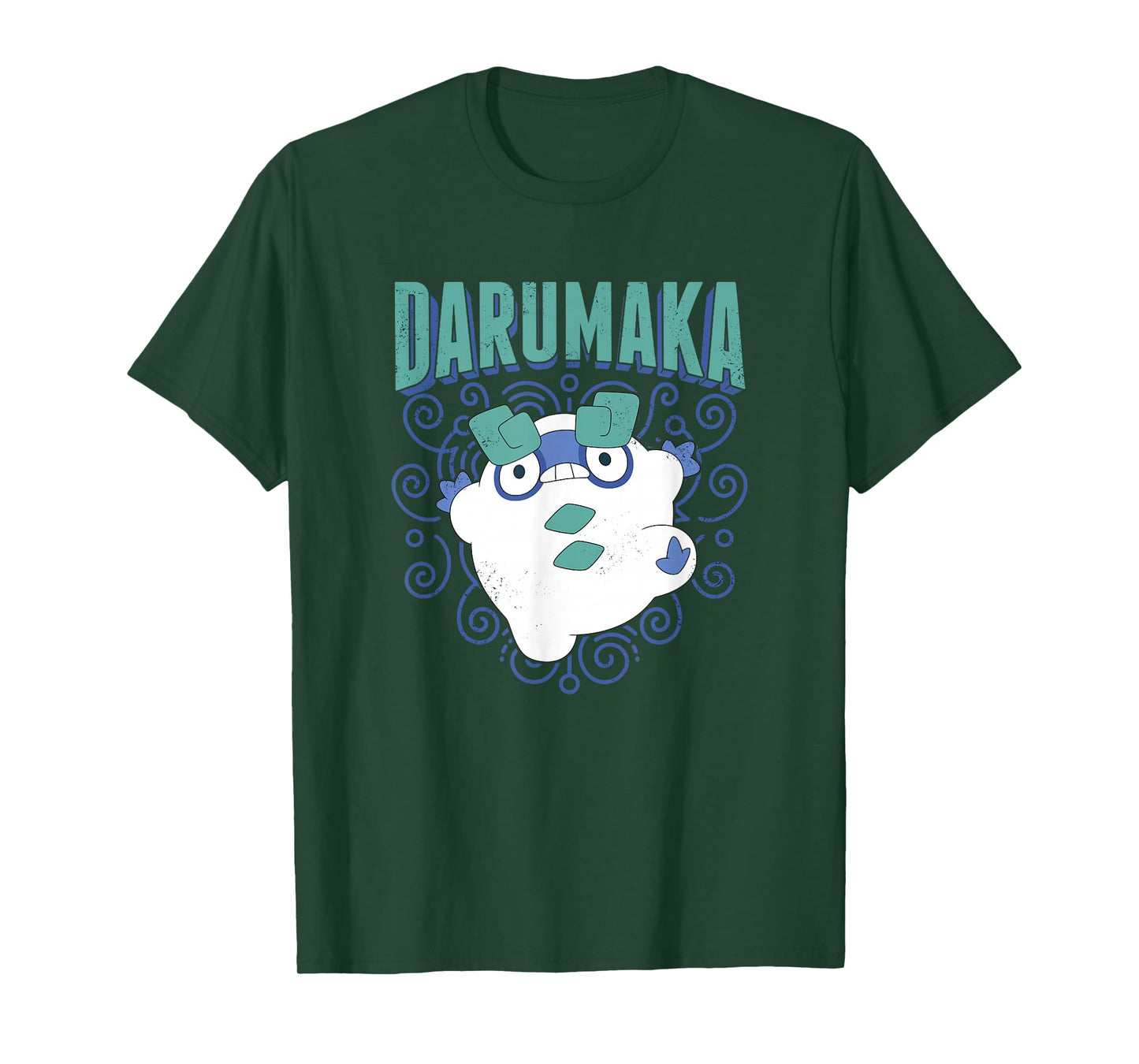 Pokémon Darumaka Galar Form Cute Winter Portrait Distressed T-Shirt