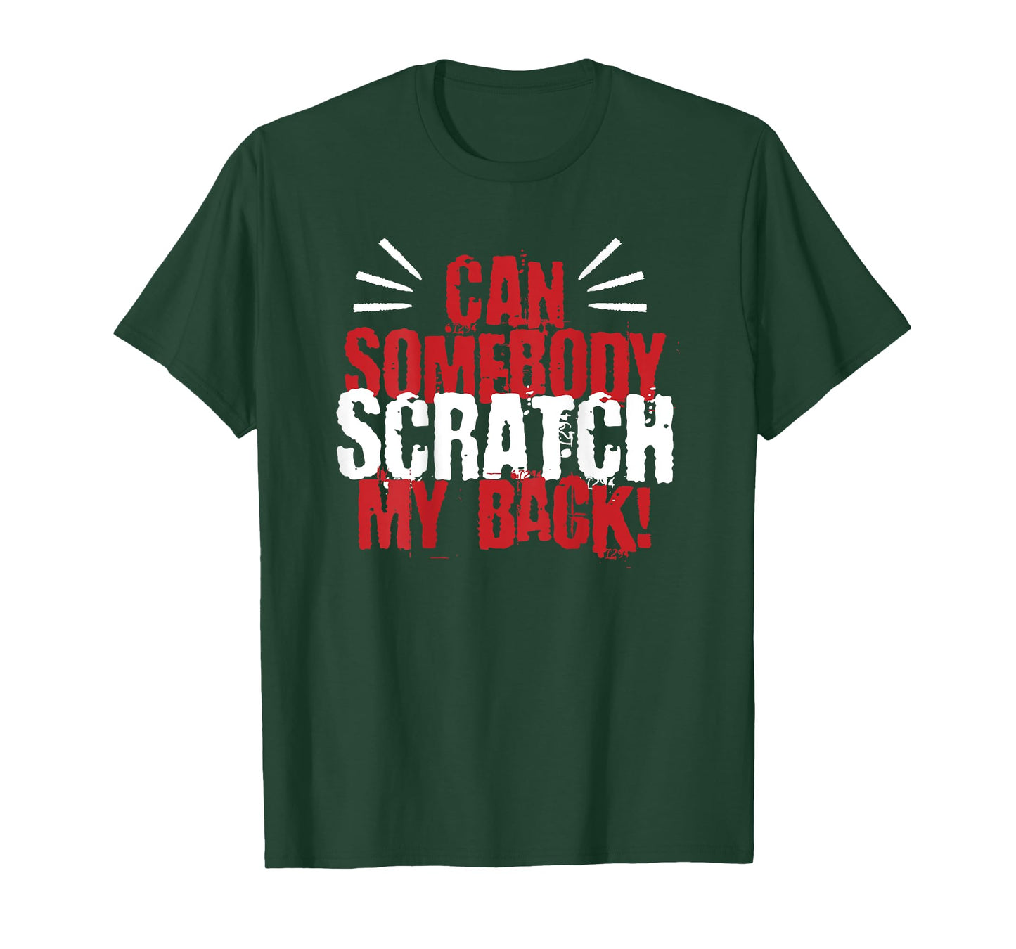 Scratch My Back I Back Scratching Child Father Mother Fun T-Shirt