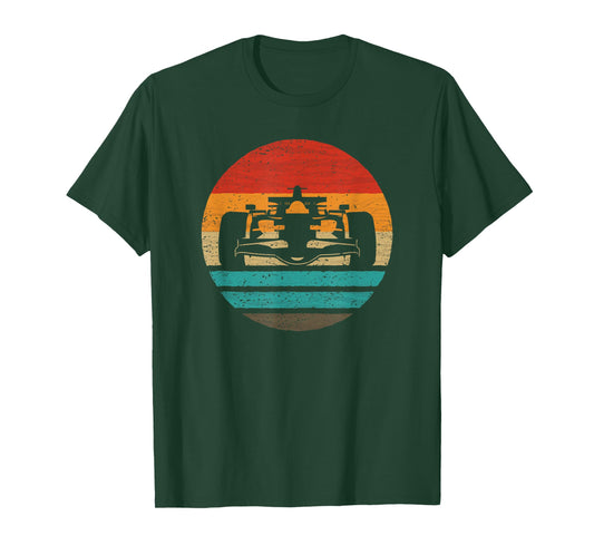 Racing Car Retro Style Vintage T-Shirt
