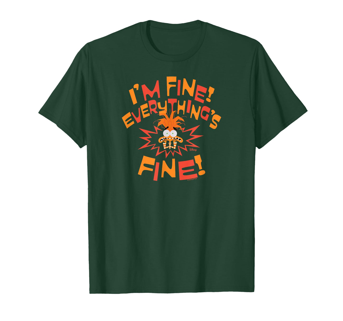 Inside Out 2 - Anxiety I'm Fine Everything's Fine T-Shirt