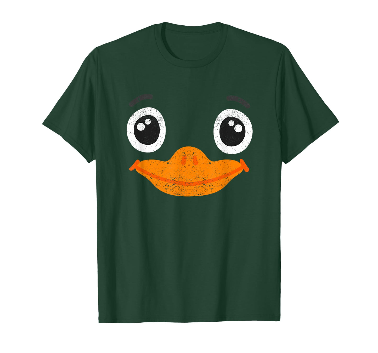 Halloween Duck Face Costume Animals Cute Easy Ducks Lovers T-Shirt