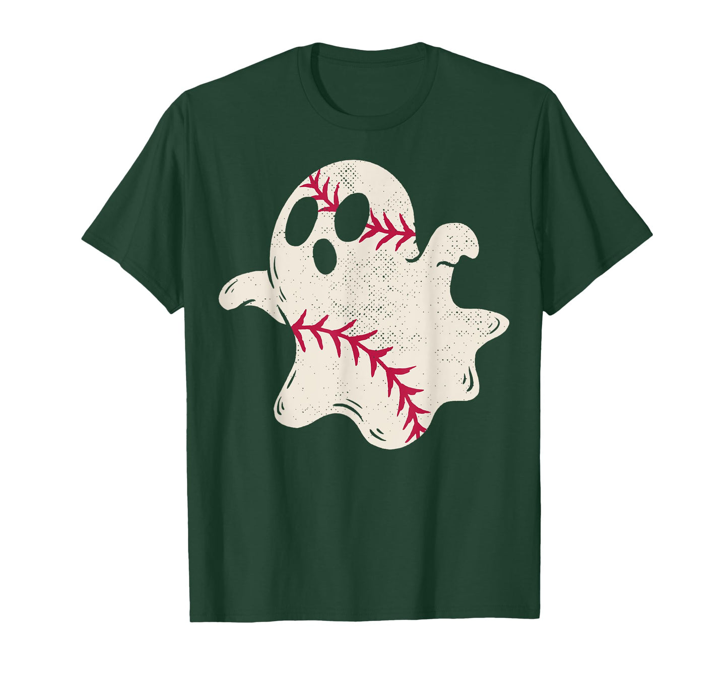 Spooky Baseball Ghost T-Shirt