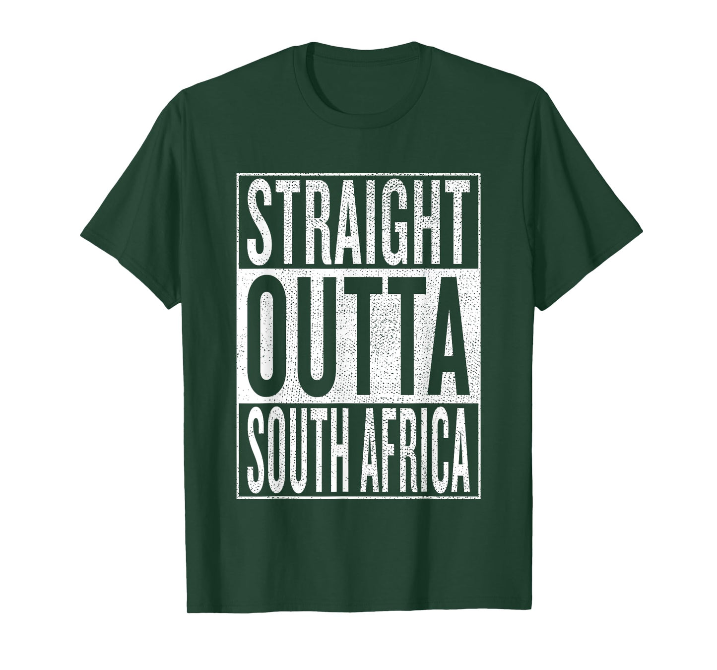 Straight Outta South Africa Great Travel & Gift Idea T-Shirt T-Shirt