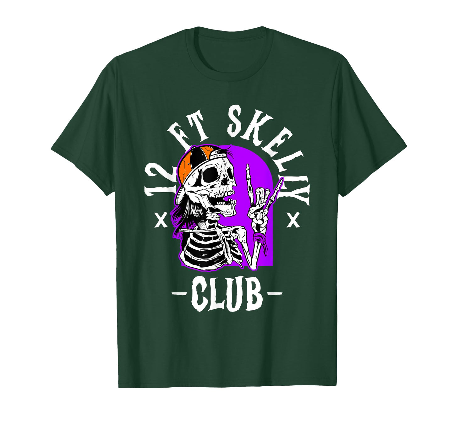 12 FT Skelly Club - Halloween 12 Foot Skeleton T-Shirt