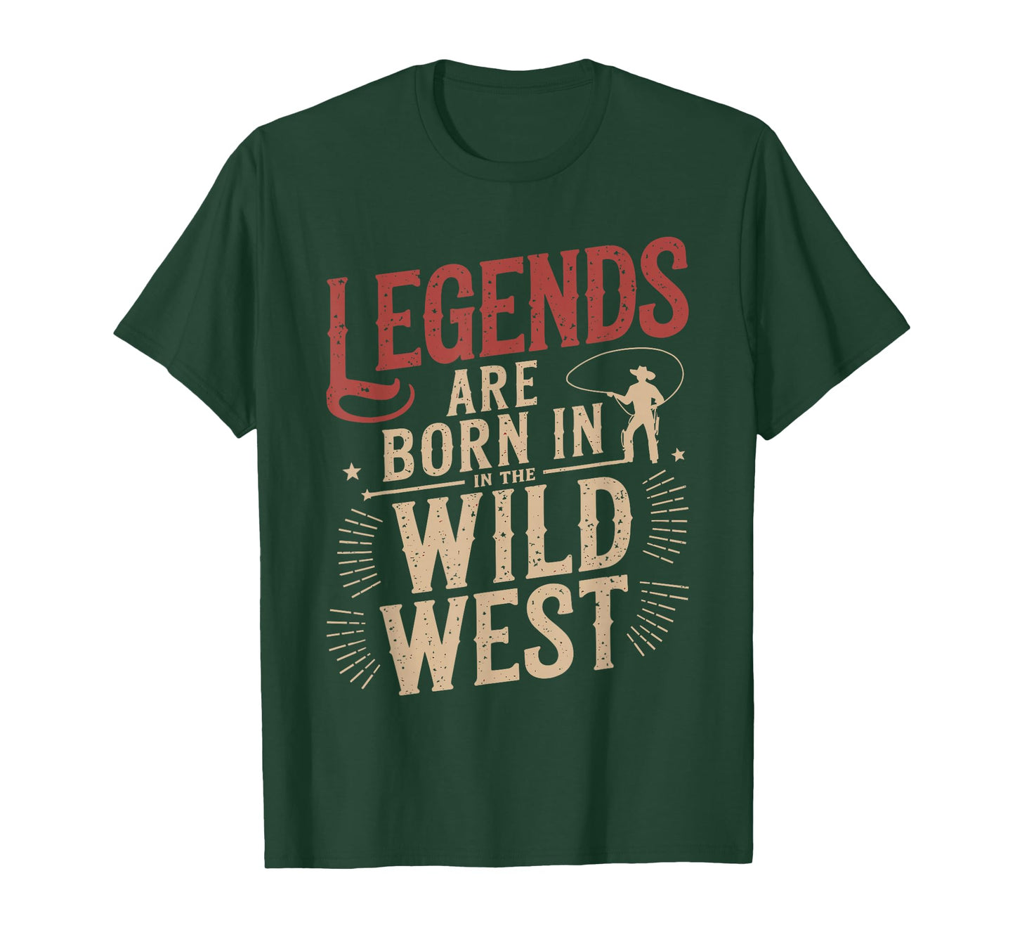Old Western Film Fan Classic Cowboy Culture and Wild West T-Shirt