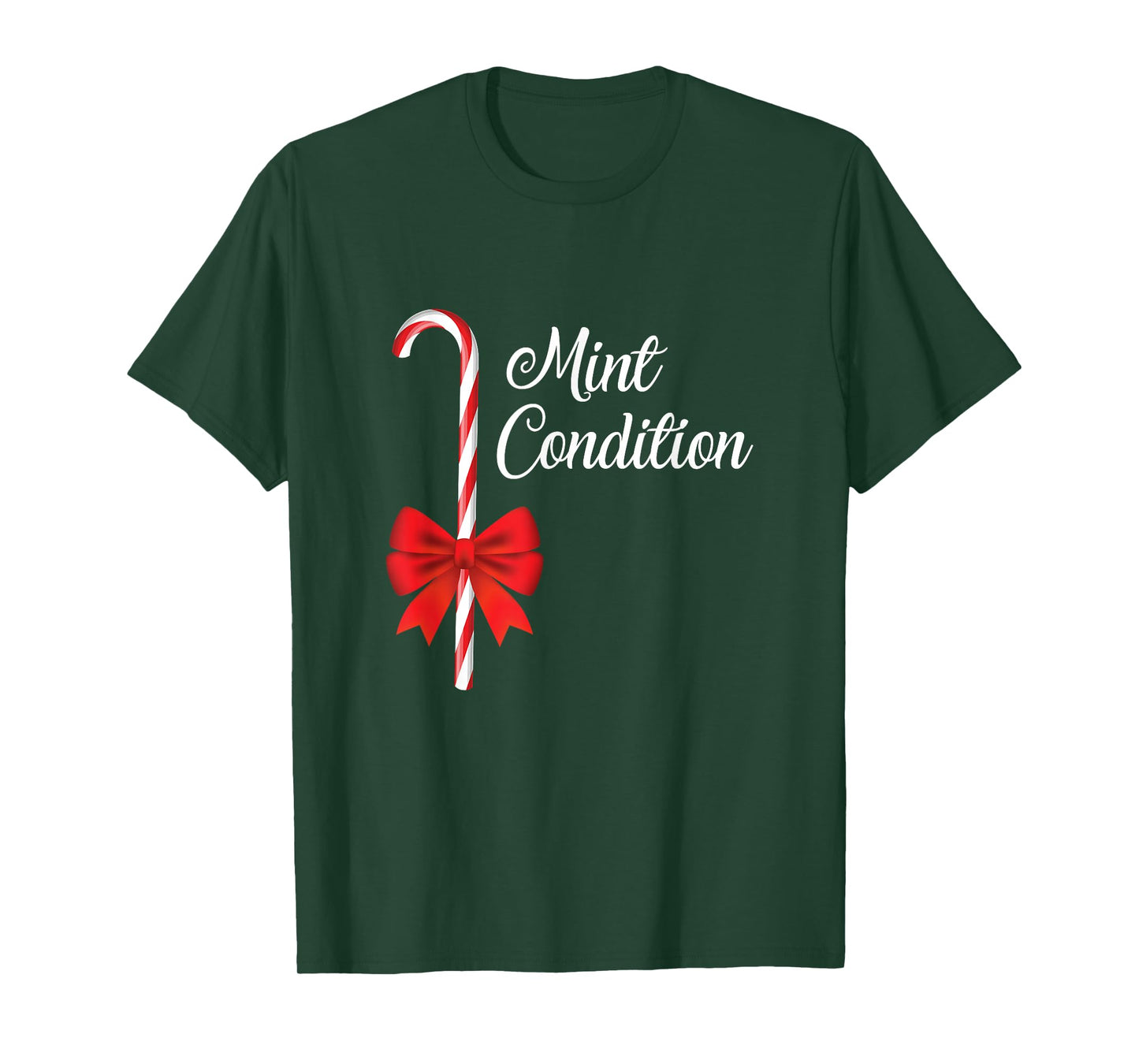 Funny Cute Christmas Teacher Mint Condition Candy Cane Party T-Shirt