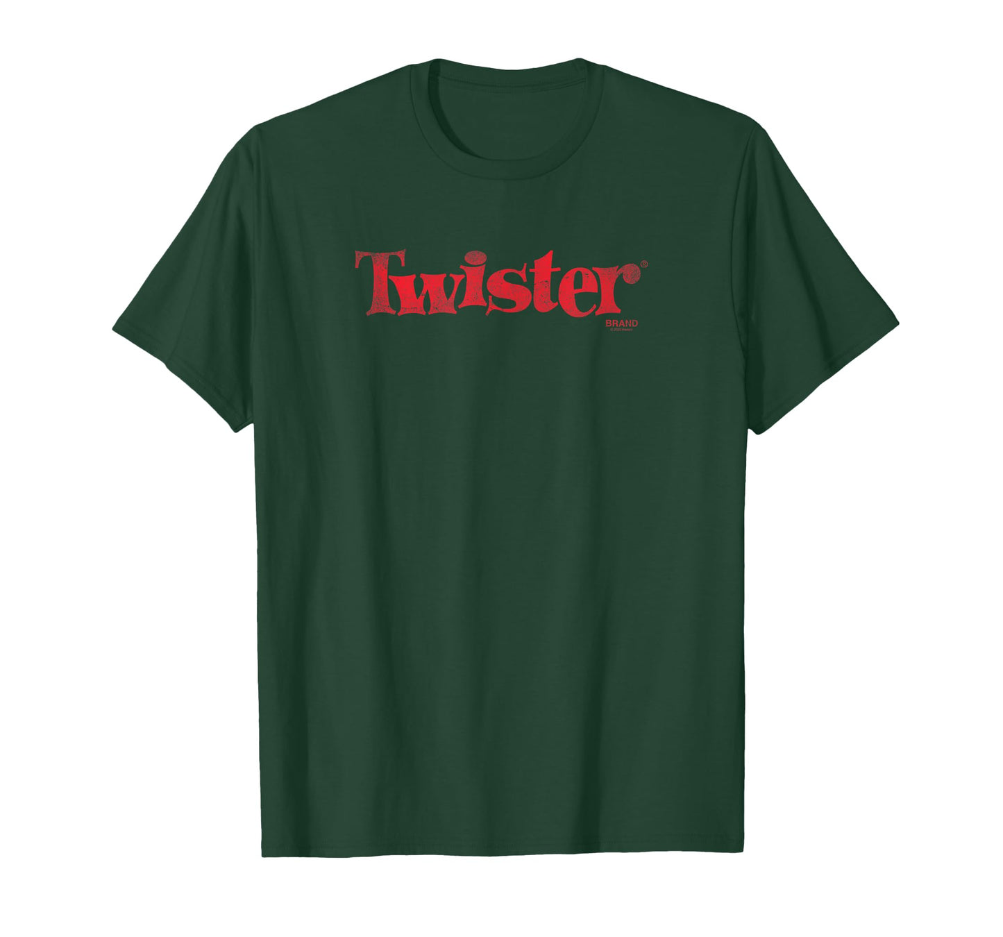 Twister Red Distressed Classic Logo T-Shirt