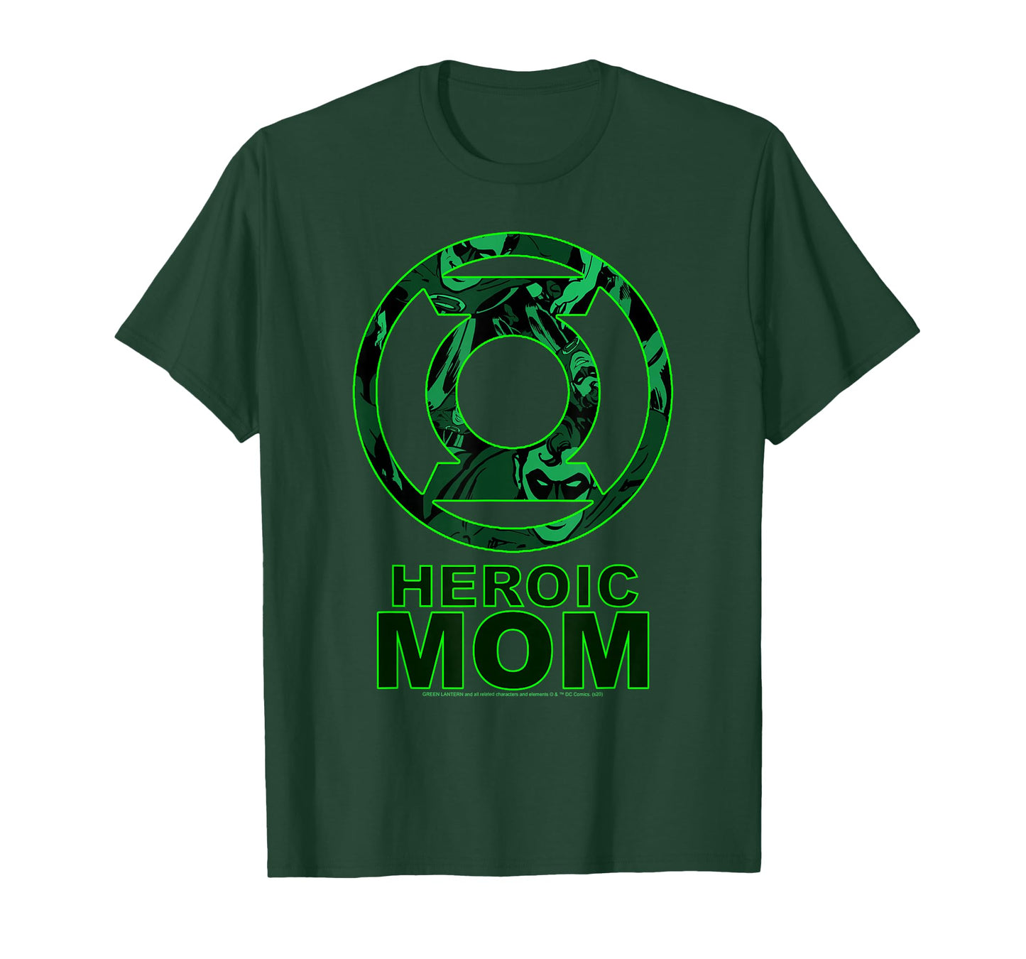 DC Comics Mother's Day Green Lantern Heroic Mom T-Shirt