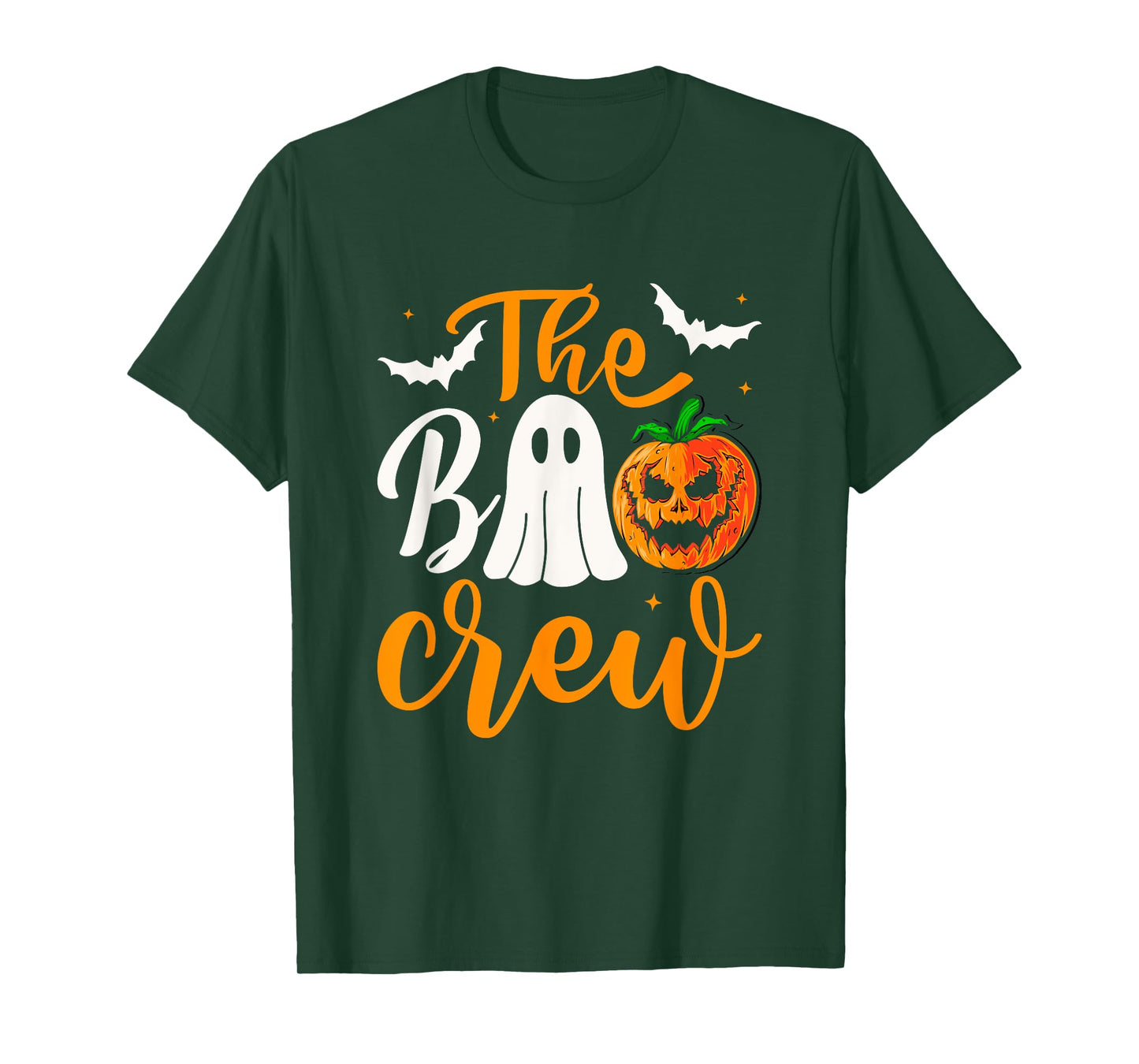 Halloween The Boo Crew - Cute Ghost - Spooky Family Matching T-Shirt